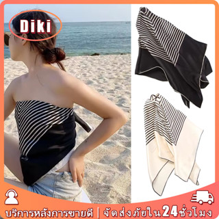 ผ้าพันคอผืนใหญ่ 90x90ซม.ผ้าคลุมไหล่ออกงาน ของขวัญ แฟชั่นสำหร…