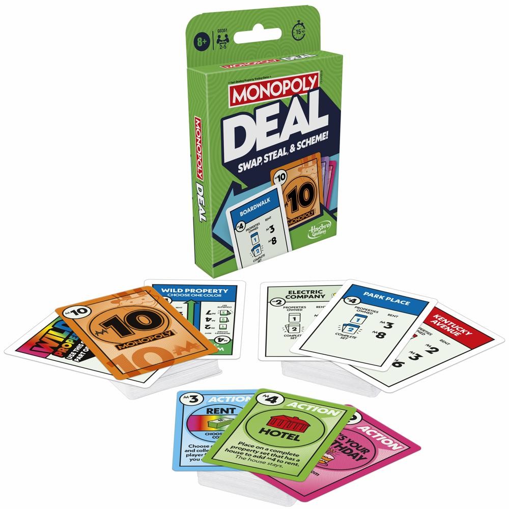 MONOPOLY DEAL SWAP,STEAL, & SCHEME! เกมกระดาน เกมเศรษฐี
