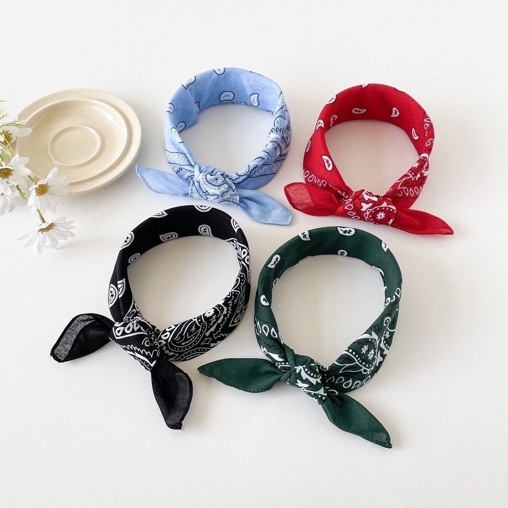 Acantha Bandana&Rose Cotton HipHop Style