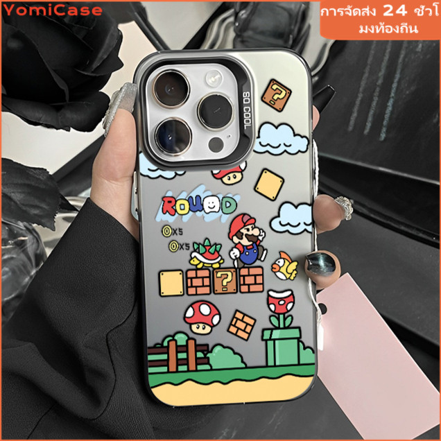 เคสแข็งหรูหรา เคสน่ารักmario for เคสvivoY17 Y15 Y16 Y36 vivoY20 Y50 Y01 Y02 Y21 Y22 Y35 Y27 Y78 Y51 Y31 Y91 V25