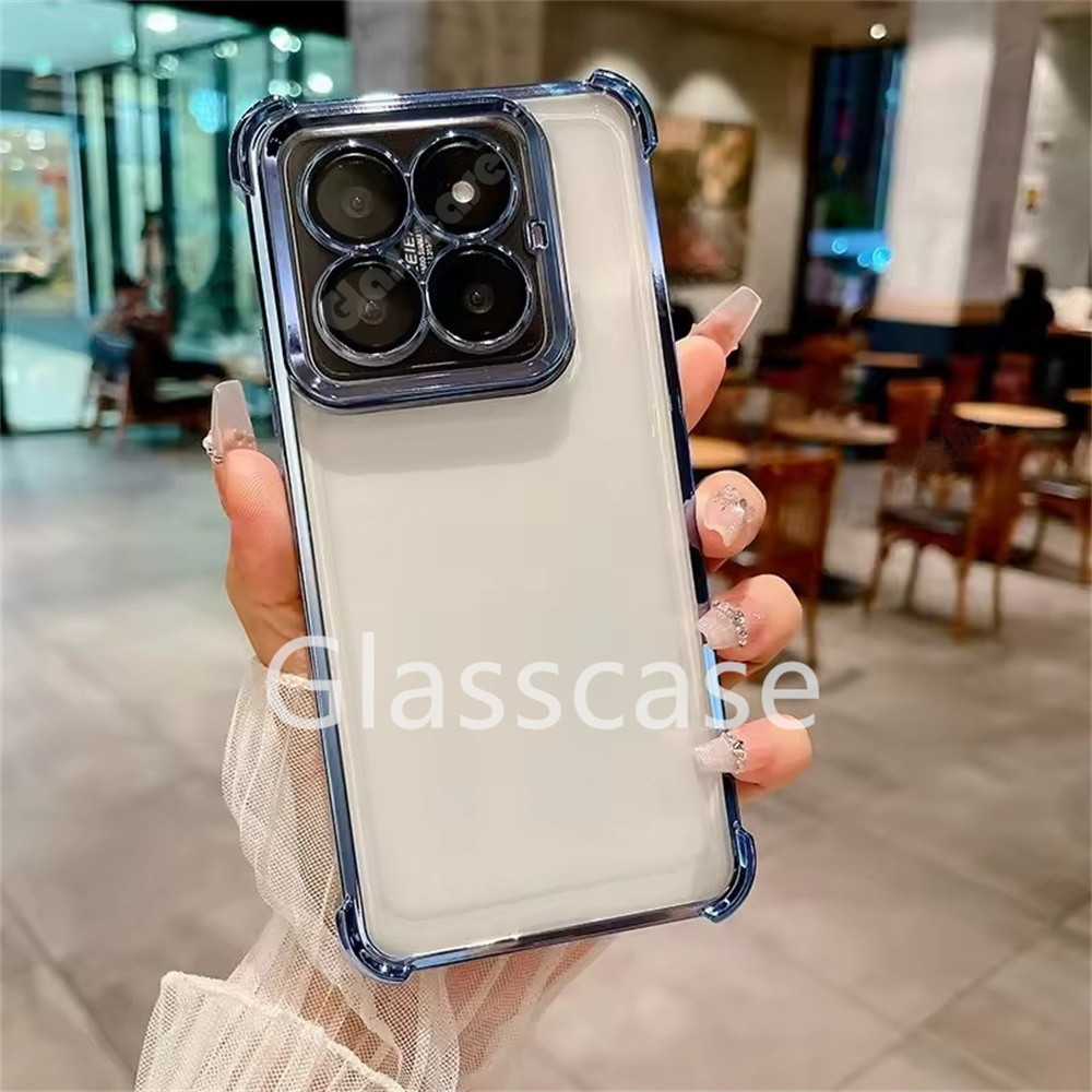 อะคริลิคสําหรับ Xiaomi 17T 15T 14T Pro Xiaomi17T Xiaomi17TPro 17 T 5G Clear เคสโทรศัพท์กันกระแทกเลนส์ป้องกันกันชนปลอกปกหลัง