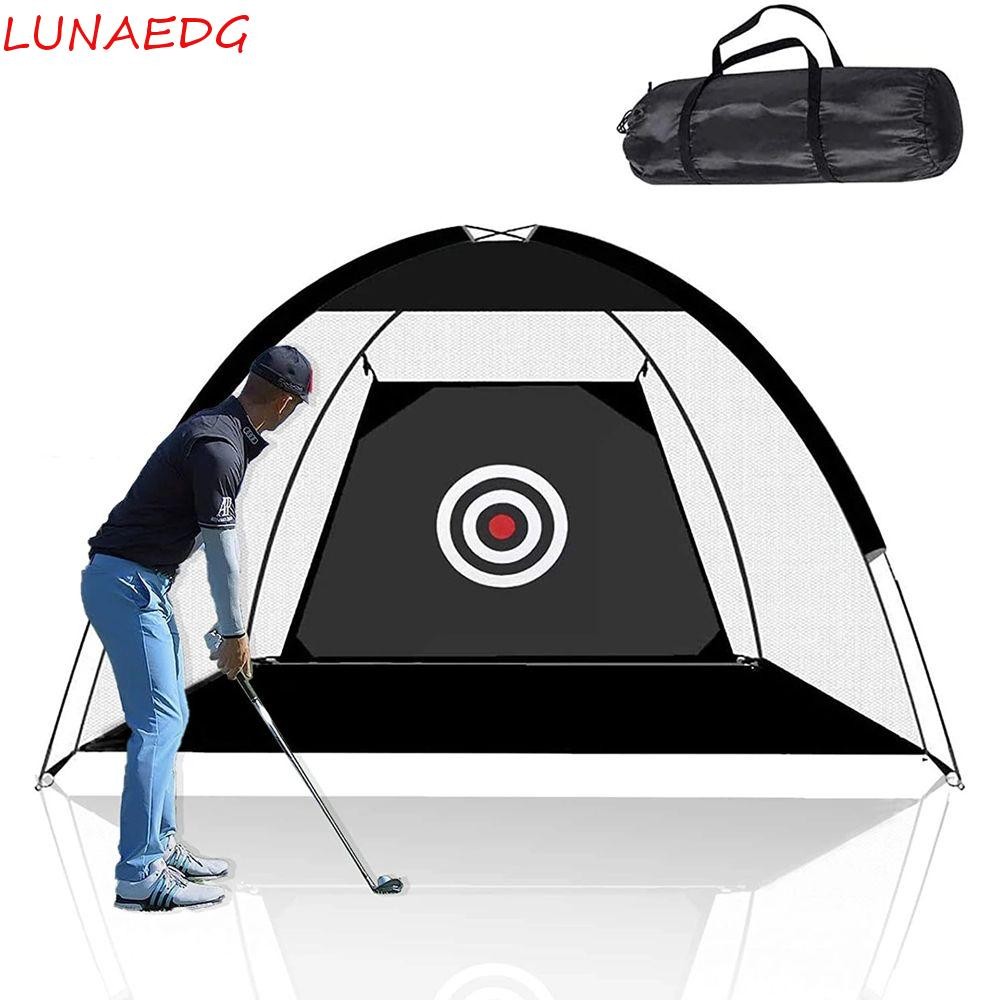 Lunaedge เต็นท์ฝึกซ้อมกอล์ฟกลางแจ้งในร่มสวนตาข่ายอุปกรณ์กอล์ฟออกกําลังกายกอล์ฟการฝึกอบรมกอล์ฟกรงตีกอล์ฟ