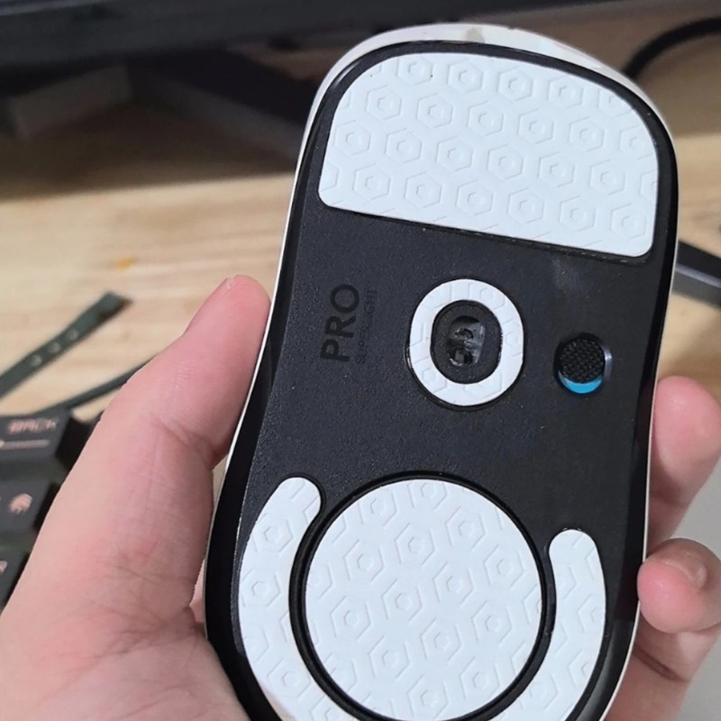 Btsg Texture Mouse Glides Feet Pad สําหรับ GProX Superlight Mouse Skates Mouse Feet