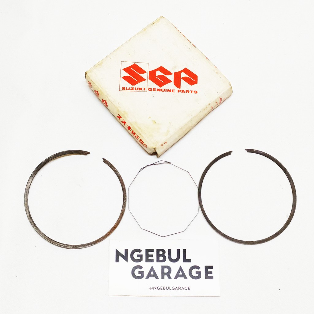 แหวนลูกสูบ CRYSTAL TORNADO GS RC110 OS 25 SUZUKI ORI 12140 31C10 025 SGP JAPAN