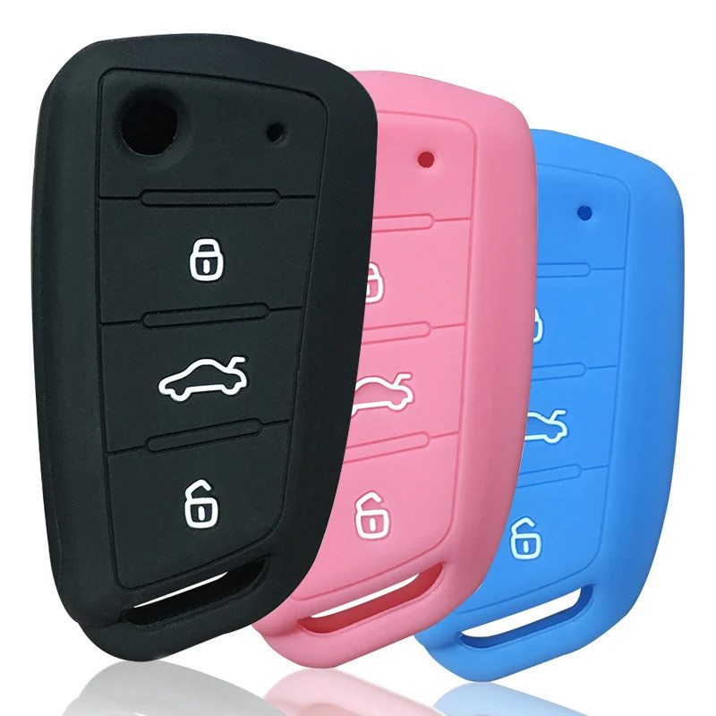 Silicone key cover protective for JAC S3 S2 S4 S5 S7 T40 S5 X4 R3 refine Sei 3 case 3 button remote 