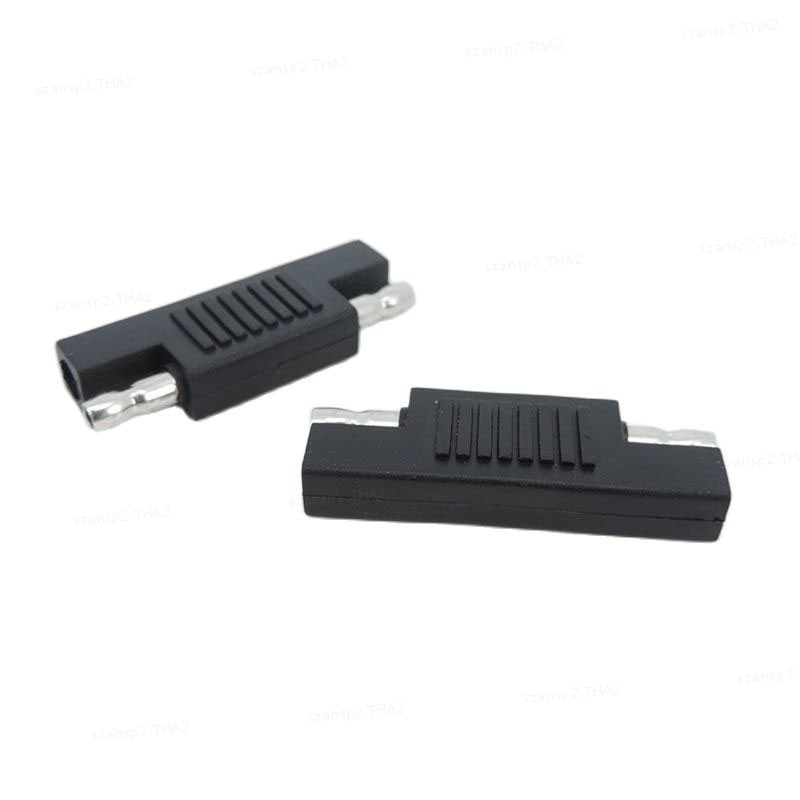 1pcs 5pcs 12/24V แผงพลังงานแสงอาทิตย์ SAE ชายหัว Polarity Reverse Adapter Connector แบตเตอรี่เครื่องชาร์จสําหรับ Quick Disconnect สาย THA2