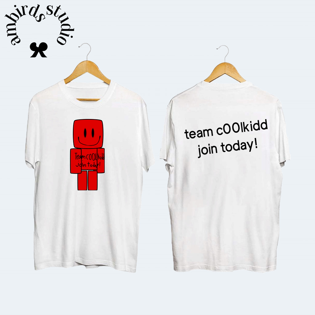 Ambirds & ใหม่ ! เสื้อทีม c00lkidd เข้าร่วมวันนี้ เสื้อ Roblox S-5XL/100-150#11