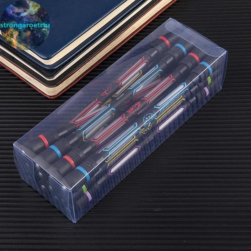 Strongaroetrtu Antistress Spinning ปากกาพลาสติก Spiner ปากกาความเครียด Reliever Anti-slip ความเครียด