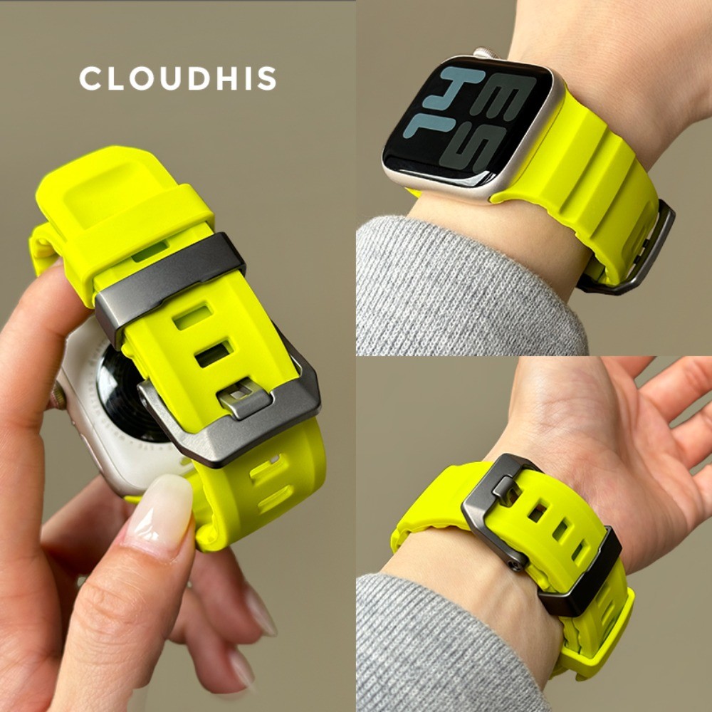 NOMAD สําหรับ Apple Watch Ultra Series 10/11 46 มม.42 มม.45 มม.49 มม.44 มม.ซิลิโคนอ่อนนุ่มกีฬาสําหรั