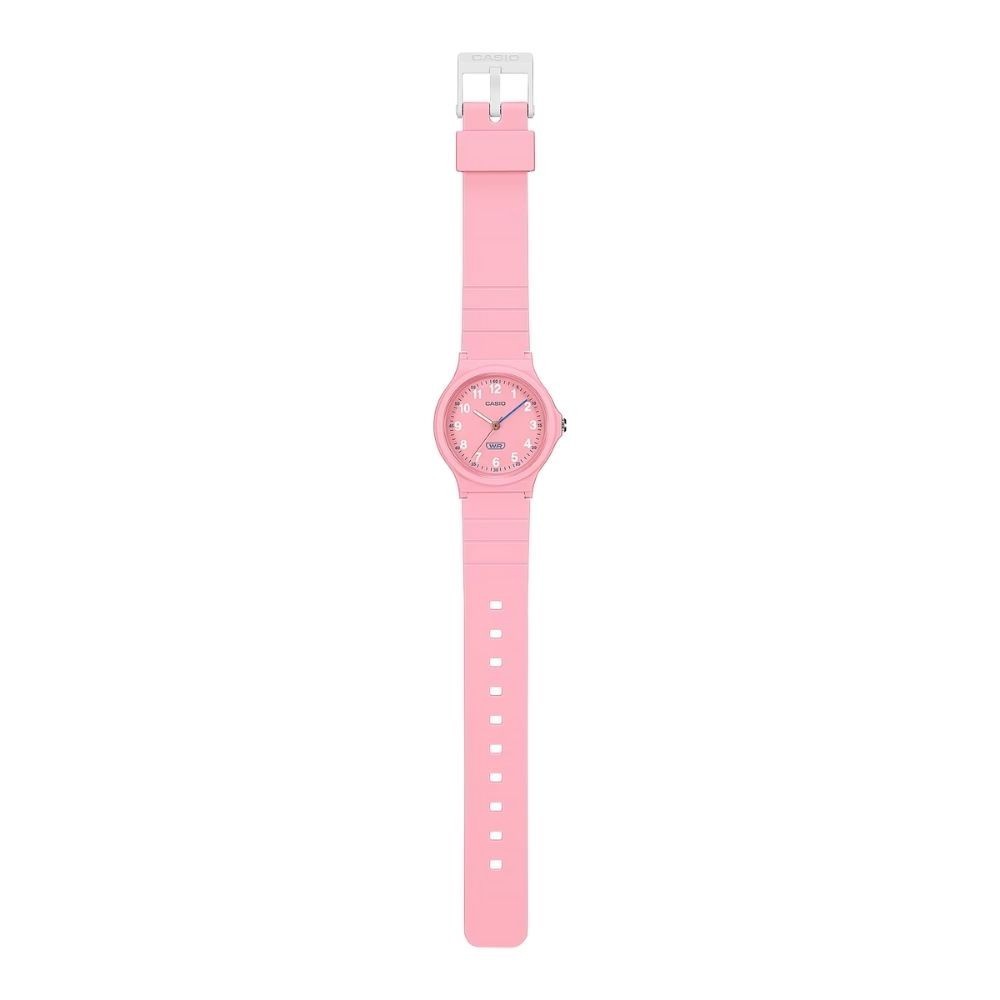 CASIO นาฬิกาข้อมือ CASIO รุ่น LQ-24B-4BDF สายเรซิน สีชมพู