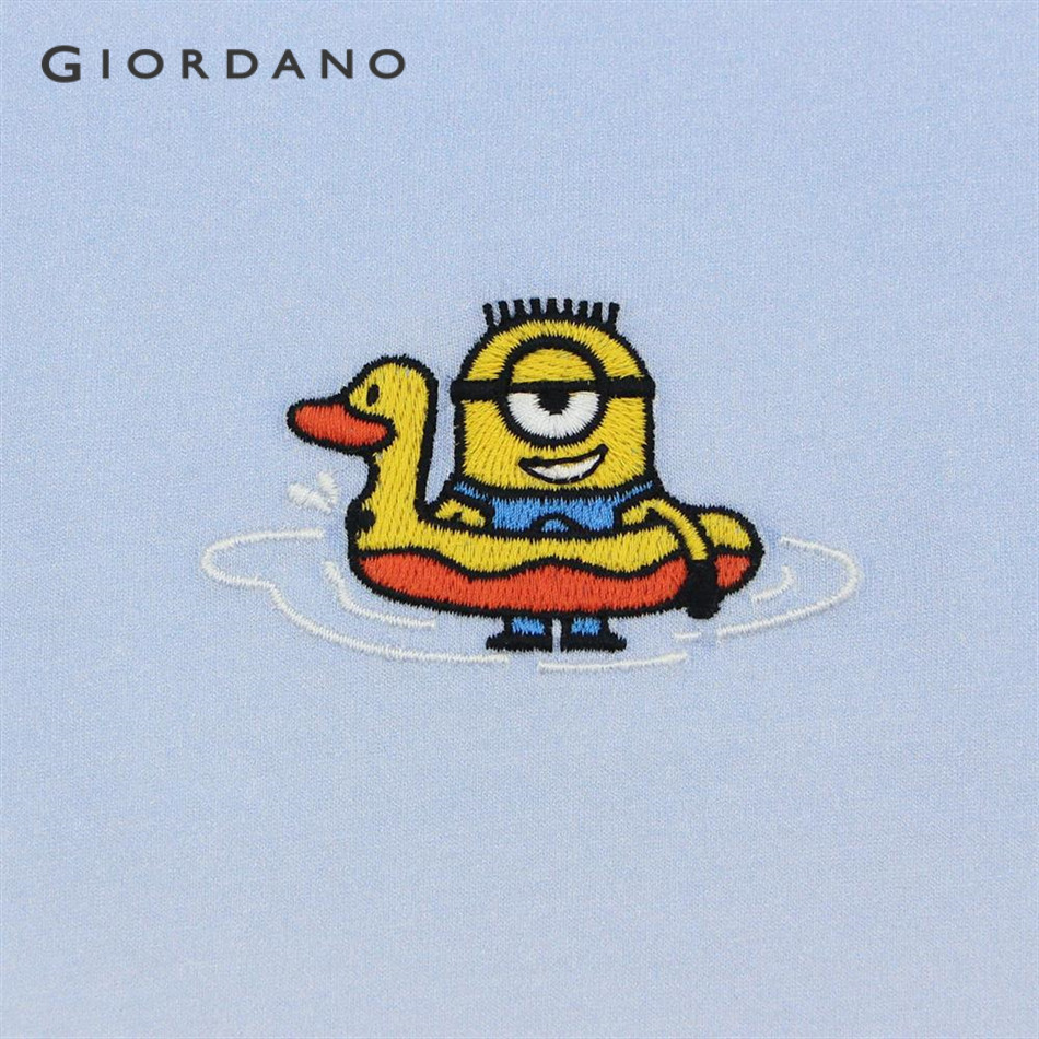 GIORDANO WOMENGiordano x MinionsWomens Sorona Boyfriend Fit Short Sleeve Printing Tee 0 05395254 - รูปที่ 3