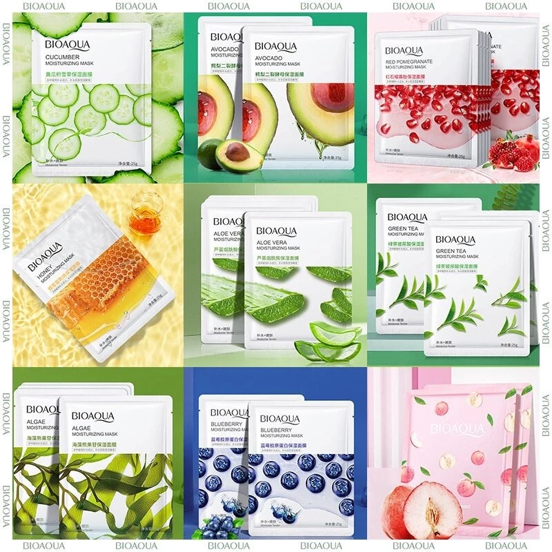 🚀ส่งจากไทย🚀แผ่นมาส์กหน้า มาส์กหน้า มาร์คหน้า มาร์กหน้า มาร์ค Mask หน้าขาวใส บำรุงผิว ลดริ้วรอยมาร์คหน้า หมองคล้ำ