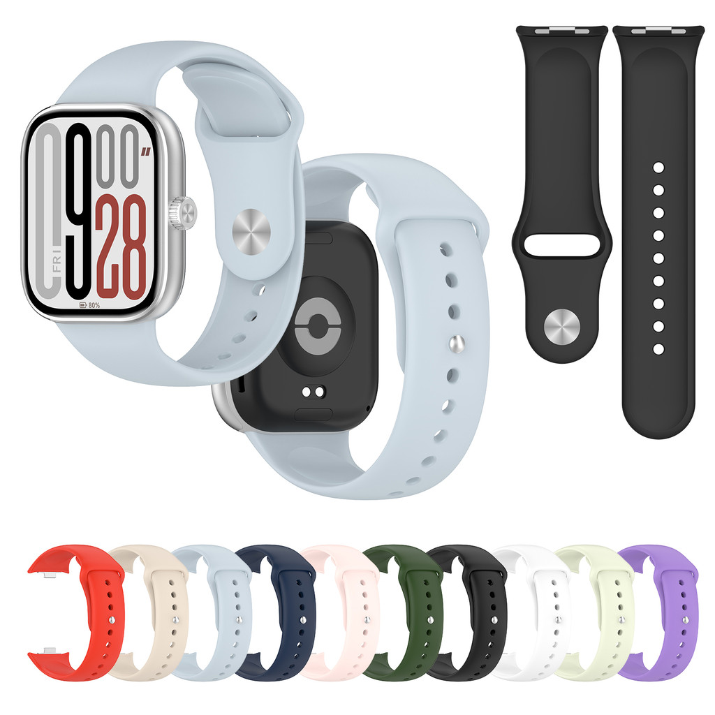สายรัดซิลิโคนสำหรับเปลี่ยนกีฬาสำหรับสายรัดข้อมือ Huawei Watch Fit สร้อยข้อมือ