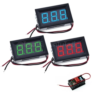 AC561 โวลต์มิเตอร์ กระแสสลับ AC 70-500V แบบ 2สาย ขนาด 0.56นิ้ว 220V AC Digital Display Voltmeter 70-500VAC 0.56" ตัวว...