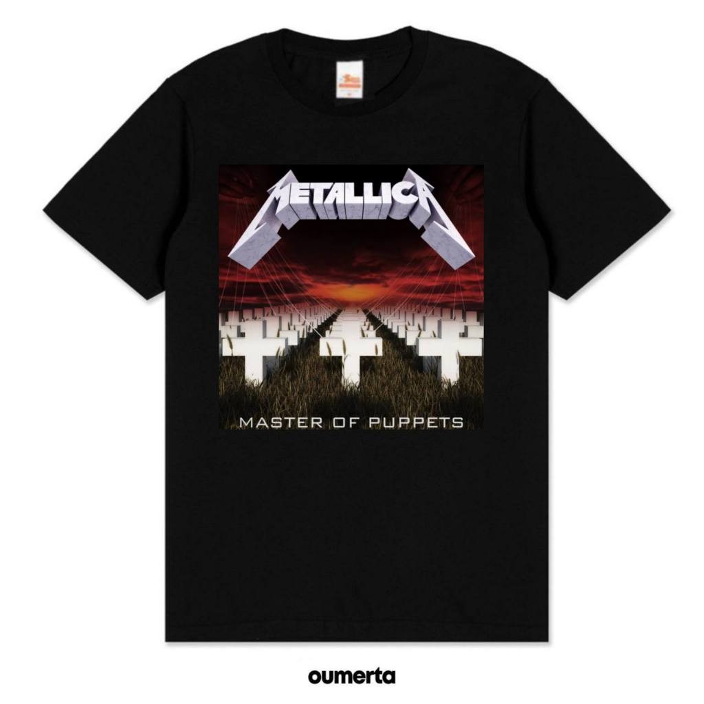 เสื้อยืด METALLICA - METALLICA TSHIRT MASTER OF PUPPETS