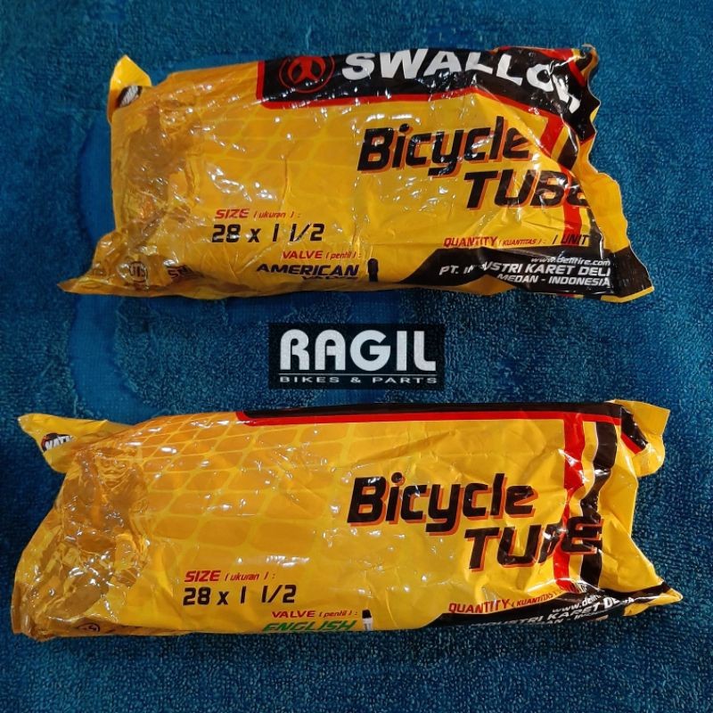 ยางด้านในจักรยาน 28 x 1 1/2 28x1 1/2 JAVA JOWO ONTHEL ONTEL SWALLOW vv-0 fg