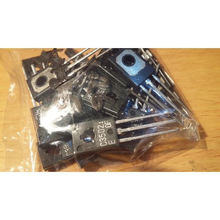 ทรานซิสเตอร์ส่วน 2SC3502 2SC3502 C 3502 C3502 NOS อุปกรณ์ไฟฟ้า