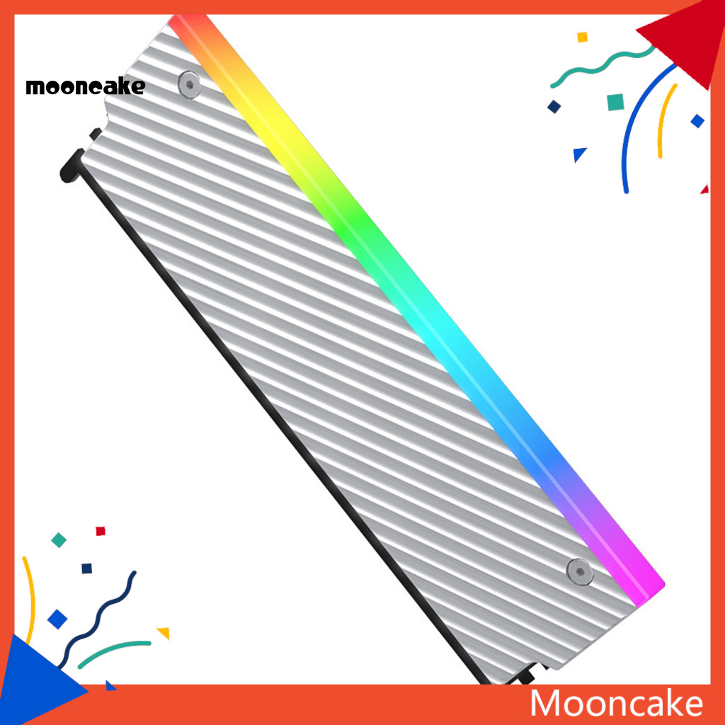 ขนมไหว้พระจันทร์| 5v 3pin Argb ฮีทซิงค์ Ram Cooler พร้อมหลายอินเทอร์เฟซ Rgb Ram Heatsink Cooler สําห