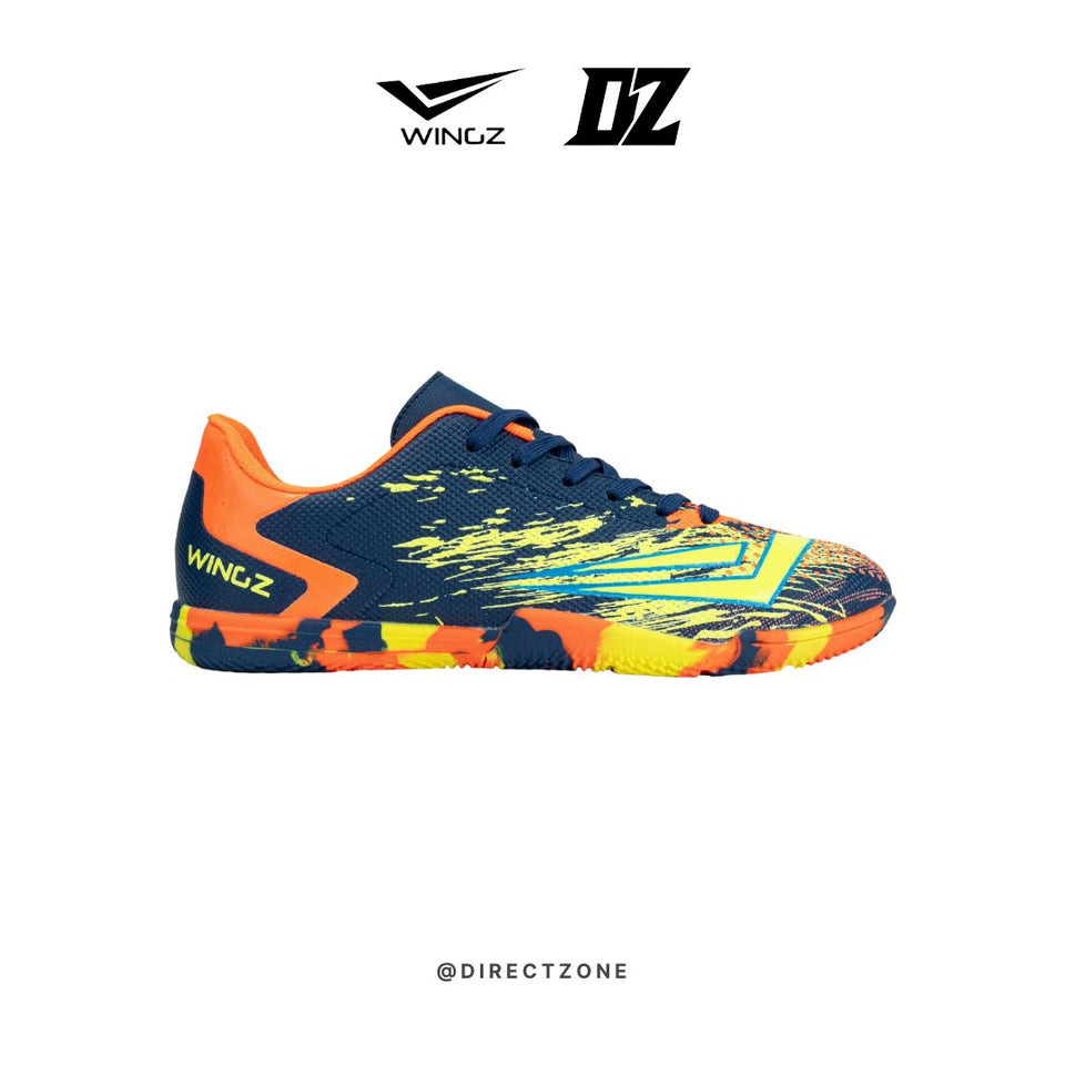 รองเท้าฟุตซอล Wingz Sport - Wingz WZ2712 - สีกรมท่า เหลือง