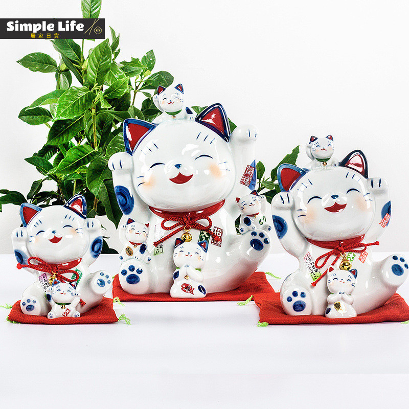 เตาอบ藥師窯นำเข้าญี่ปุ่นต้นฉบับ Ramen Fukuo Sui Caicao เครื่องประดับเซรามิกทำด้วยมือสำหรับของขวัญวันเกิ