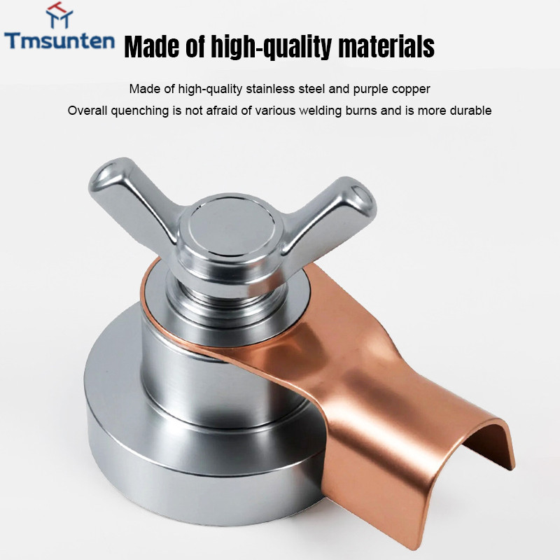 Tm การเชื่อมไฟฟ้าแม่เหล็กสายดินหนีบขั้วกราวด์อุปกรณ์เครื่องมือแม่เหล็กเชื่อมสนับสนุนอุปกรณ์เสริม - รูปที่ 3