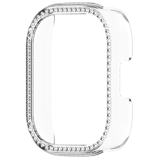 Diamond Hollow Hard PC สําหรับ Xiaomi Redmi Watch 5 4 3 Active Smart Watch Protector ฝาครอบกันชน Redmi Watch 5 Lite 5 Active อุปกรณ์เสริม