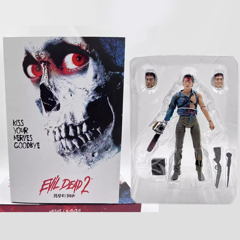 Neca The Evil Dead II Ash Articulado ตุ๊กตาขยับแขนขาได้