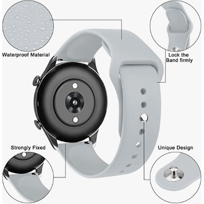 สาย Mibro Watch C4 เคส สายรัด + สําหรับ Mibro นาฬิกา C4 คลุมทั้งหมดป้องกันหน้าจอซิลิโคนสมาร์ท Watchband สร้อยข้อมือกันชนนาฬิกาอุปกรณ์เสริม - รูปที่ 5