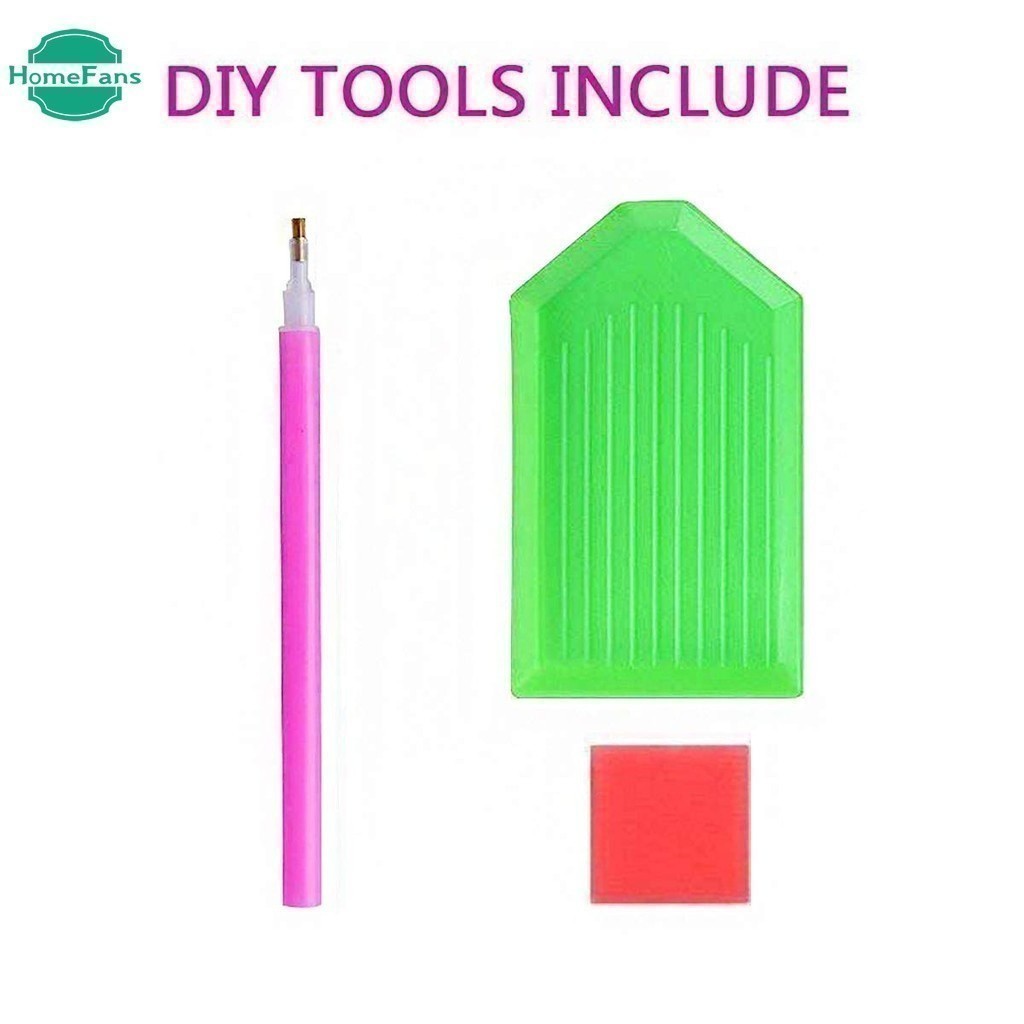 HFDisney Princess Illustration Painting 5D DIY ภาพวาดเพชรรอบเพชร Rhinestone Cross Stitch Home Wall ตกแต่ง Unframed Art หัตถกรรมชุด - รูปที่ 5