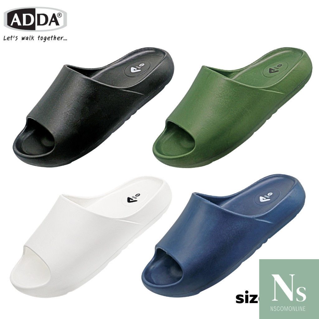 [ส่งเร็ว] ใหม่!!! Adda 58V01 58V04 รองเท้าแตะ รองเท้าผู้ชาย ทรงมินิมอล size 7-10