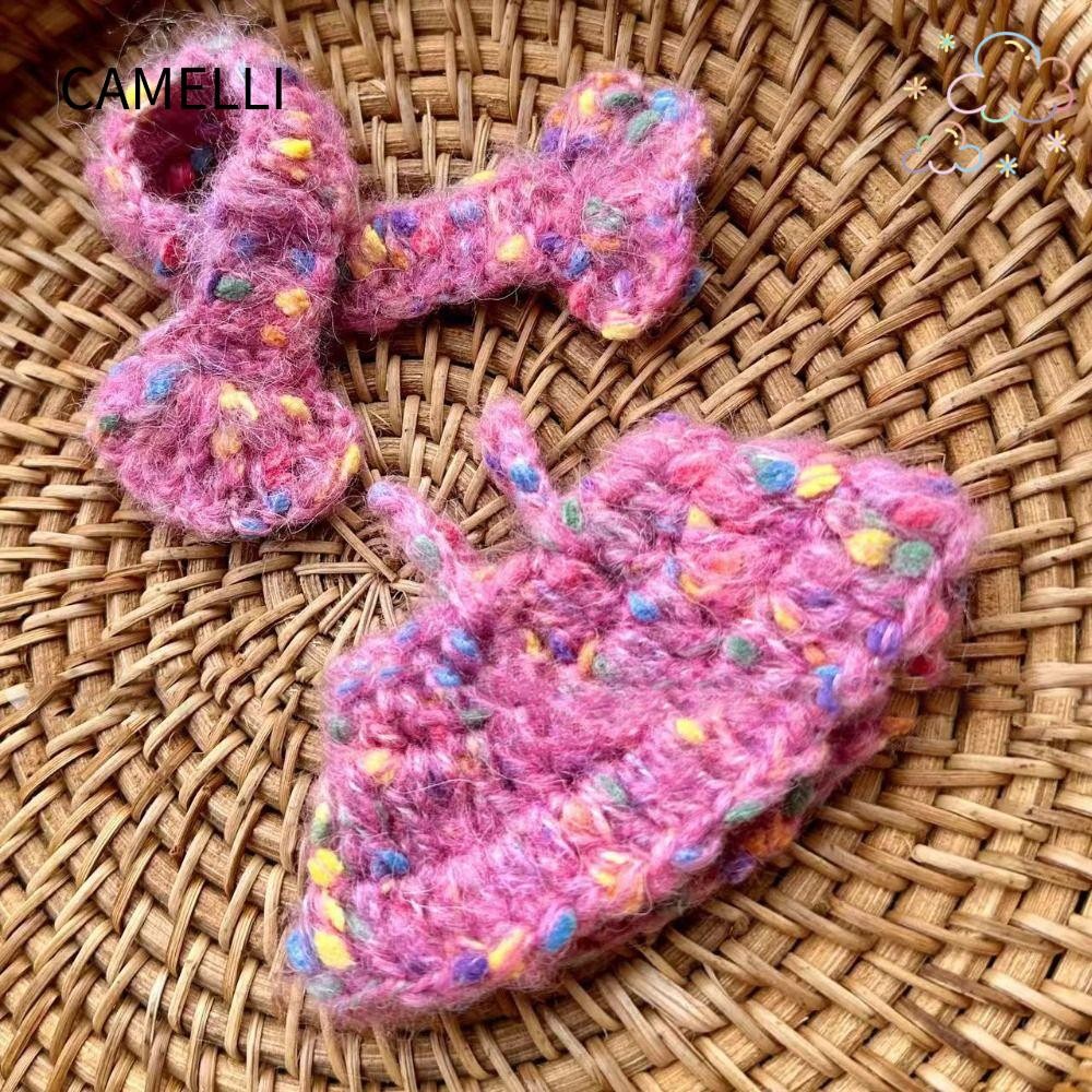 Camelli ผ้าพันคอตุ๊กตาผ้าฝ้าย, DIY น่ารักน่ารักถักชุด,ตุ๊กตาเจ้าหญิงน่ารักอุปกรณ์เสริมสําหรับตุ๊กตาผ้าฝ้าย 15 ซม./สําหรับตุ๊กตาไอดอล EXO