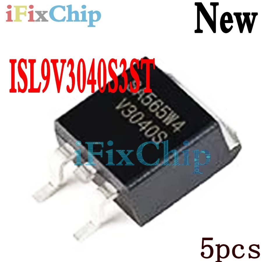 5 ชิ้นใหม่เอี่ยม ISL9V3040S3ST V3040S TO-263 ISL9V3040 ISL9V3040S3S