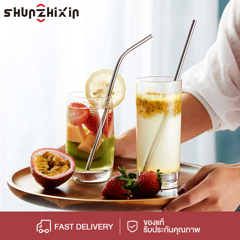 SZX หลอดดูดน้ำ หลอดสแตนเลส แบบงอและแบบตรง สแตนเลส 304