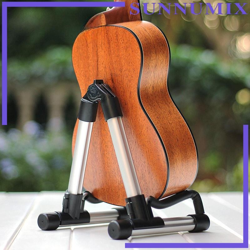 [Sunnimix] Ukulele Rack ที่วางขาตั้งกีตาร์สําหรับกีตาร์ Ukulele กีตาร์พื้นบ้าน