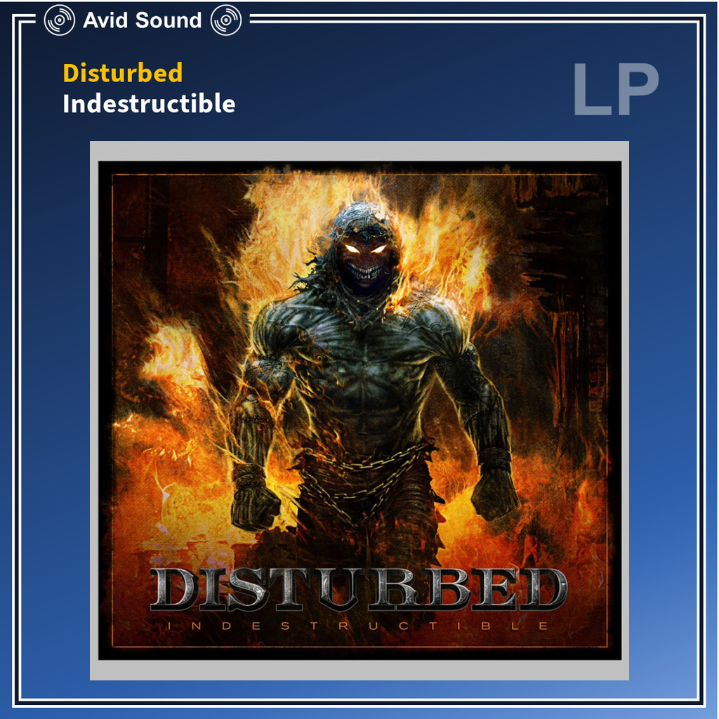 แผ่นเสียง Disturbed Indestructible ใหม่ ซีล Disturbed Vinyl LP