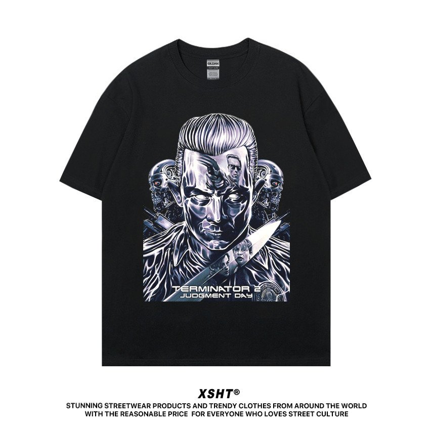 พร้อมส่ง เสื้อ Terminator T-1000 Tee - Black (สีดำ) tee