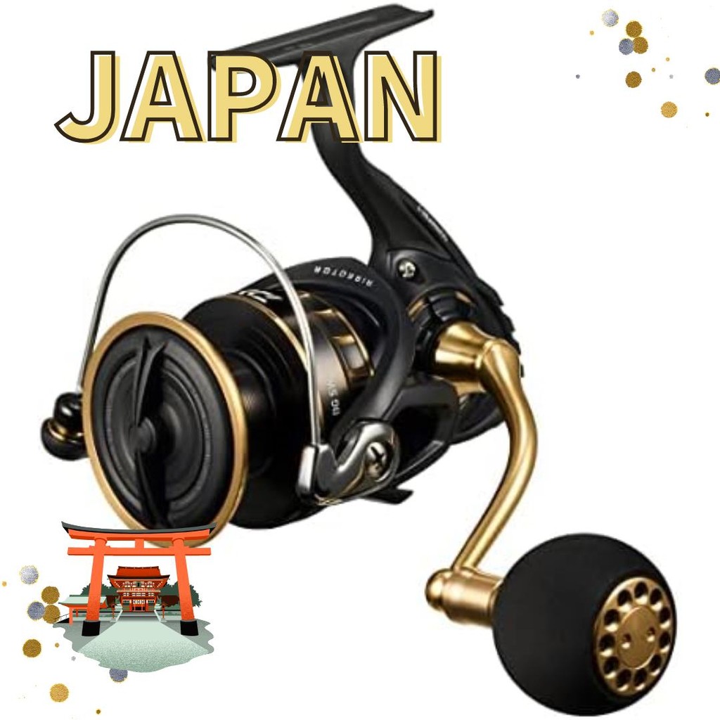 【Direct from Japan】รอกหมุน DAIWA 23BG SW 4000~18000 หลากหลาย (รุ่นปี 2023)