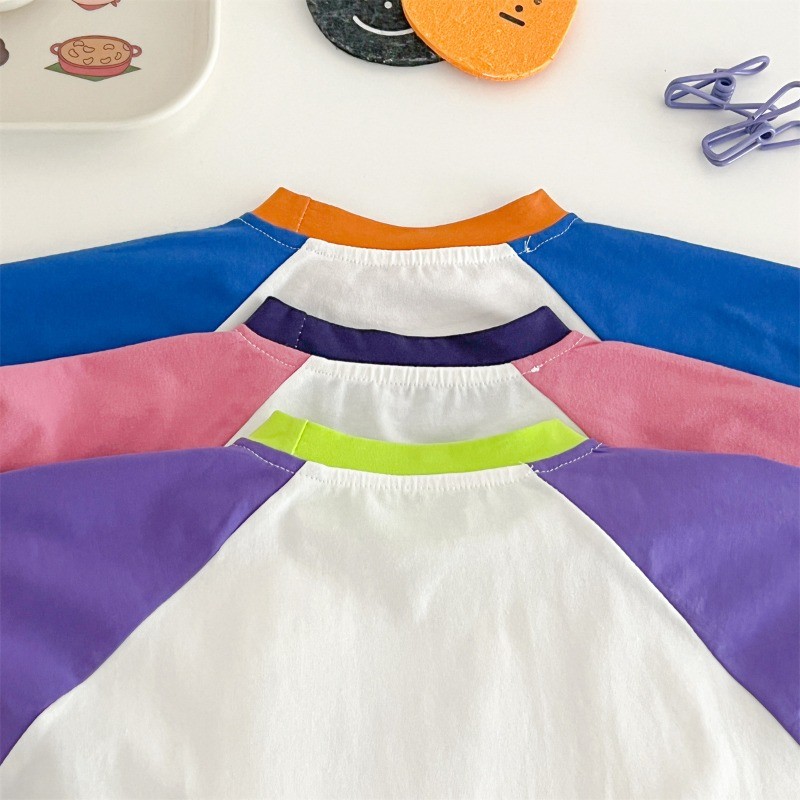 บอดี้สูทเด็กแขนสั้นเหมาะสมกับเด็กทารกสาวการ์ตูนแฟชั่น ชุดรอมเปอร์ 0-24 เดือนทารกแรกเกิดเสื้อผ้า - รูปที่ 4