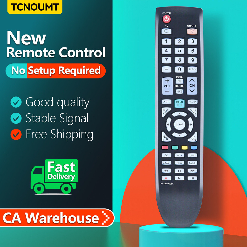 BN59-005695A รีโมทคอนโทรลสําหรับ Samsung TV LN52A650 LN46A650 LN40A650 PN50A650T1F