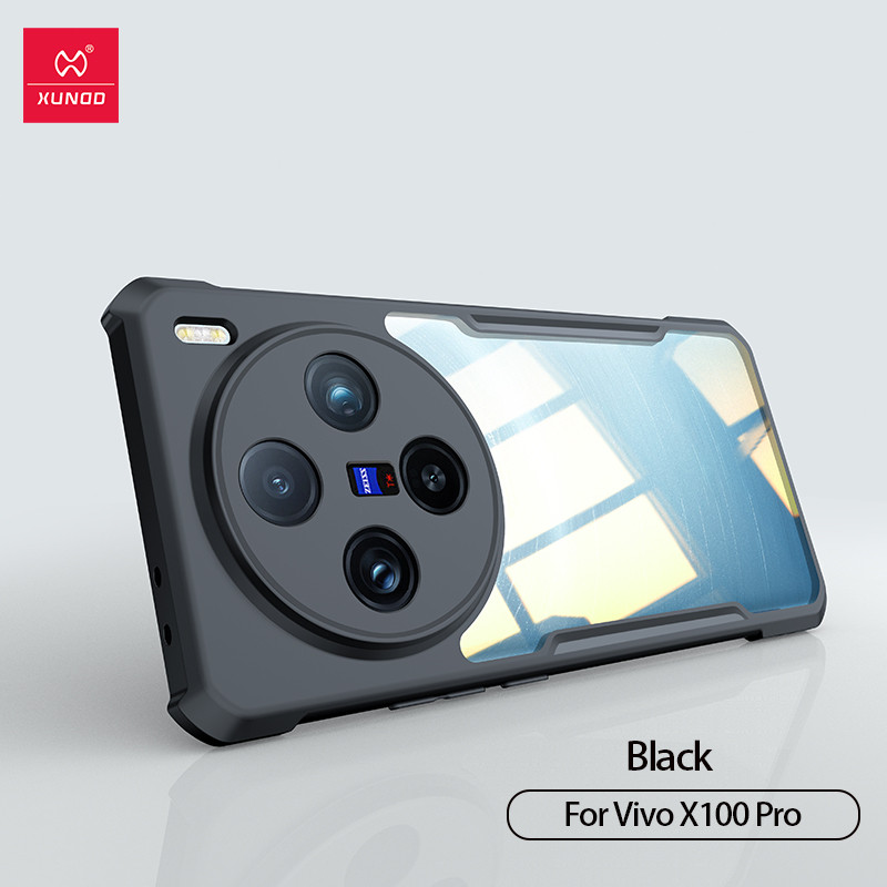 เคส Vivo X200 Pro Vivo X100s Pro Vivo X100 Pro XUNDD Xundo Case หลังใส ขอบยาง งานแท้ ของแท้ Vivo X10