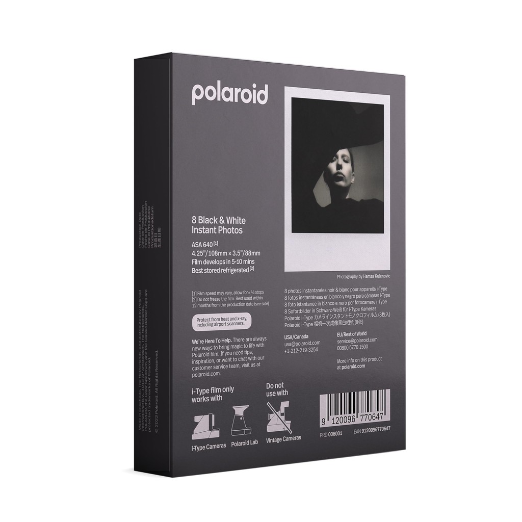 Polaroid Instant Film for i-Type – Variety Pack (Color & B&W Options)- Direct from Japan

