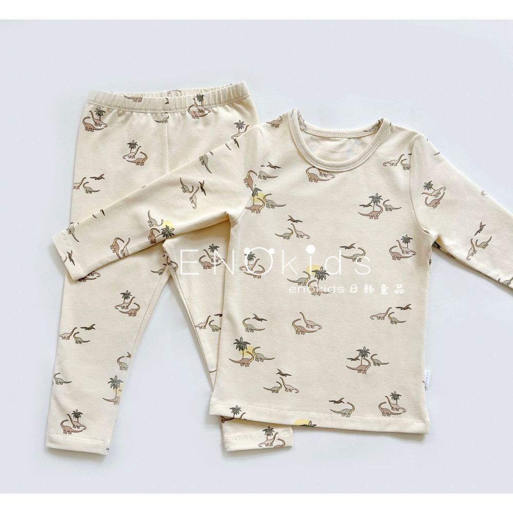 ชายชุดนอนแขนยาวชุดฤดูใบไม้ผลิฤดูใบไม้ร่วงแฟชั่นสไตล์ใหม่เวอร์ชั่นเกาหลีผ้าฝ้ายแท้นุ่มสบายระบายอากาศการ์ตูนพิมพ์ ชุดลําลอง - รูปที่ 3