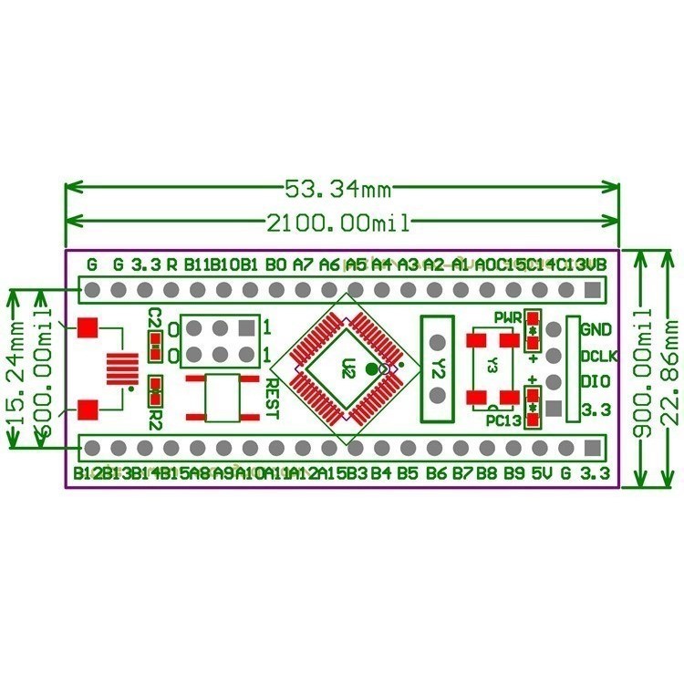 Stm32f103c8t6 STM32F401 STM32F411 สําหรับ Link V2 stlink mini STM8STM32 จําลองดาวน์โหลดการเขียนโปรแกรมพร้อมฝาครอบ - รูปที่ 7