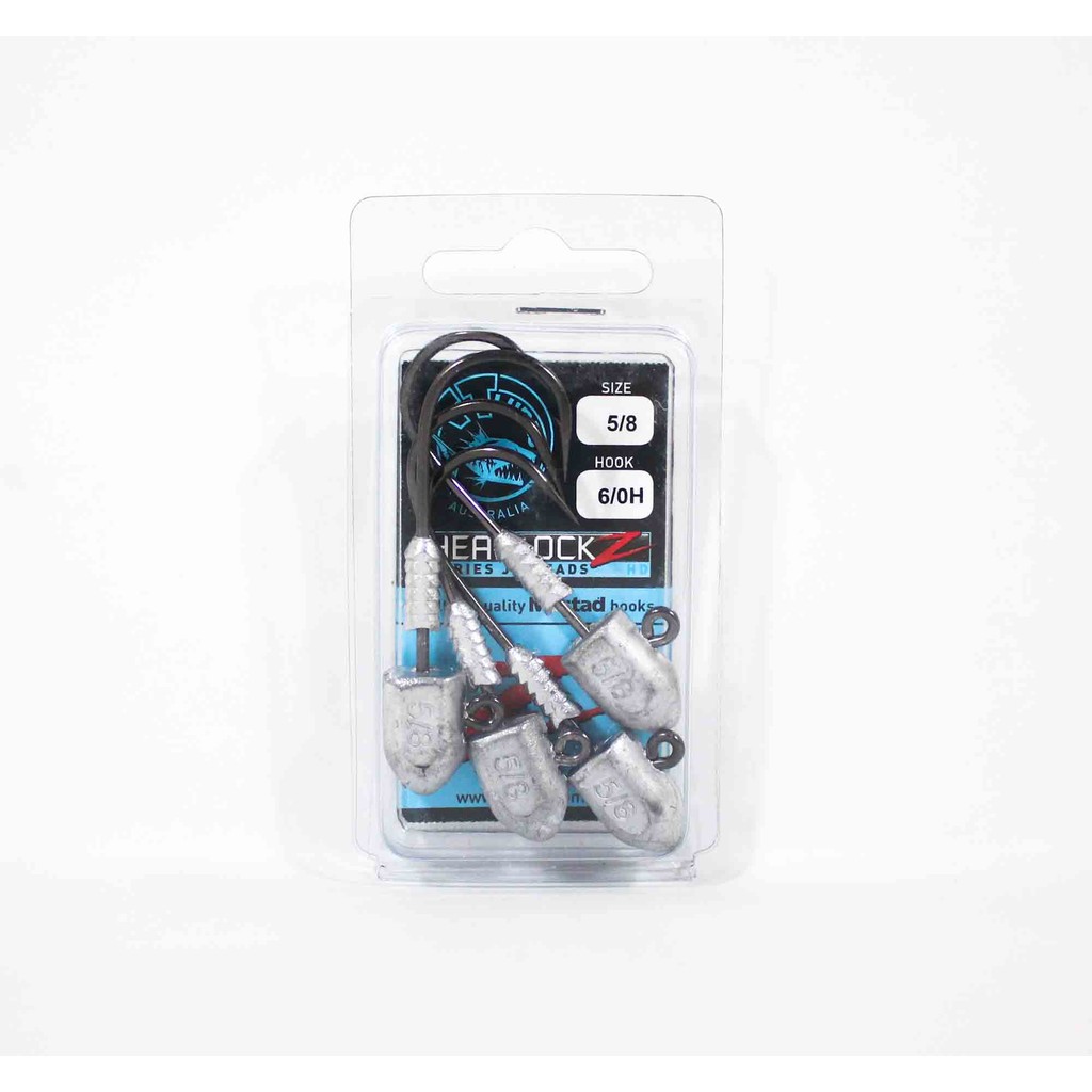 Tackle Tactics TT Headlockz HD Jig Head 5/8 oz 6/0 4/แพ็ค (36658)