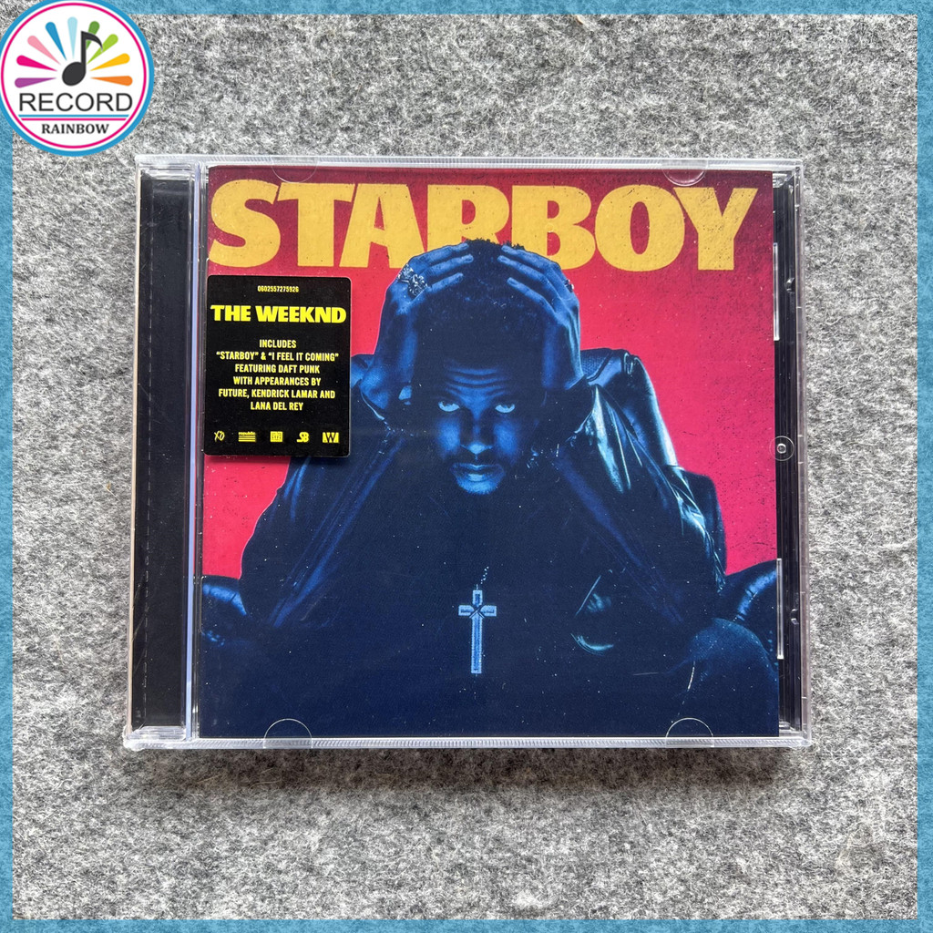 The Weeknd Starboy Daft Punk Original CD Album [Sealed] Brand New TH2