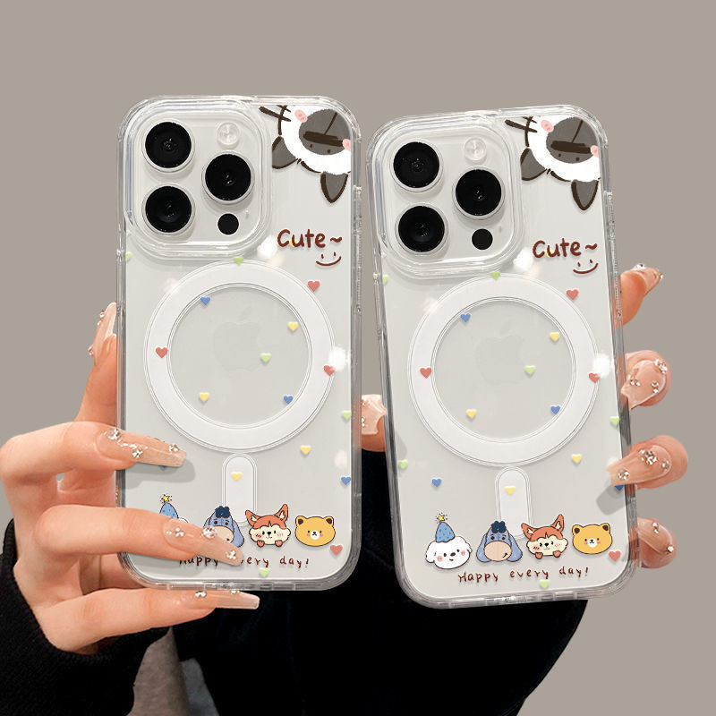 🥰เคส เข้ากันได้สำหรับ iPhone 16 PRO max 11 13 14plus 15 PRO max XR 12 13pro  7P 14 pro max 16pro ป้อ