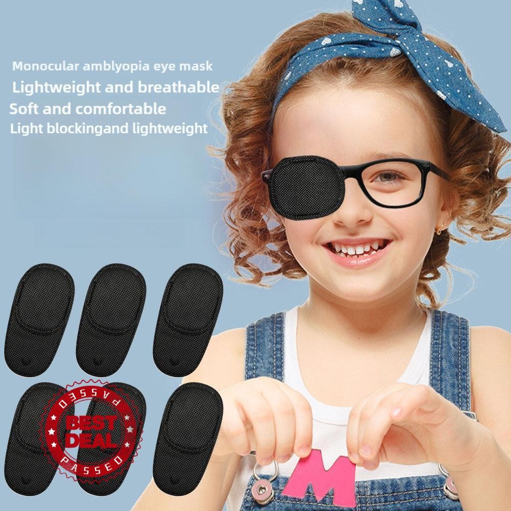 ฝาครอบตา Amblyopia Eye Patch สําหรับแว่นตาเด็กผู้ใหญ่ Lazy Eye Patch Strabismus เด็ก T8V1