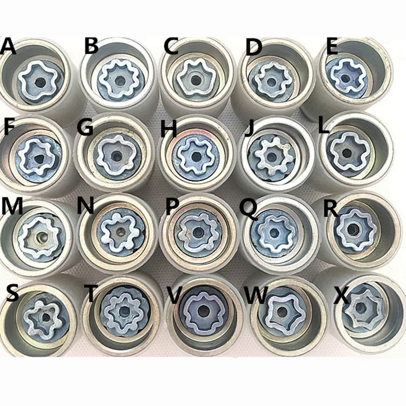 1PCS  for Audi A1 A5 A3 A4L A6L A7 Q3 Q5 A8 TT R8 tire anti-theft screw disassembly tool key sleeve