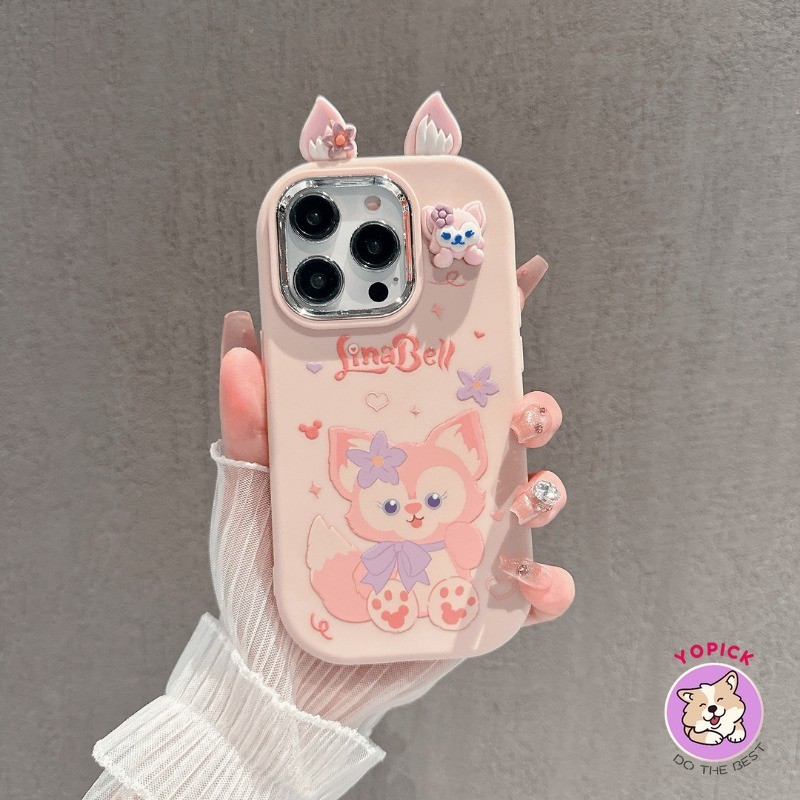น่ารักการ์ตูนFoxเคสโทรศัพท์สําหรับiPhone 16 16Pro 16Plus 16Pro Max 11 12 13 14Plus 15Pro XR XS Max 7 8Plus LoverหมีCoulpeการ์ตูนฝาครอบโทรศัพท์ร้อนคุณภาพสูงJPM