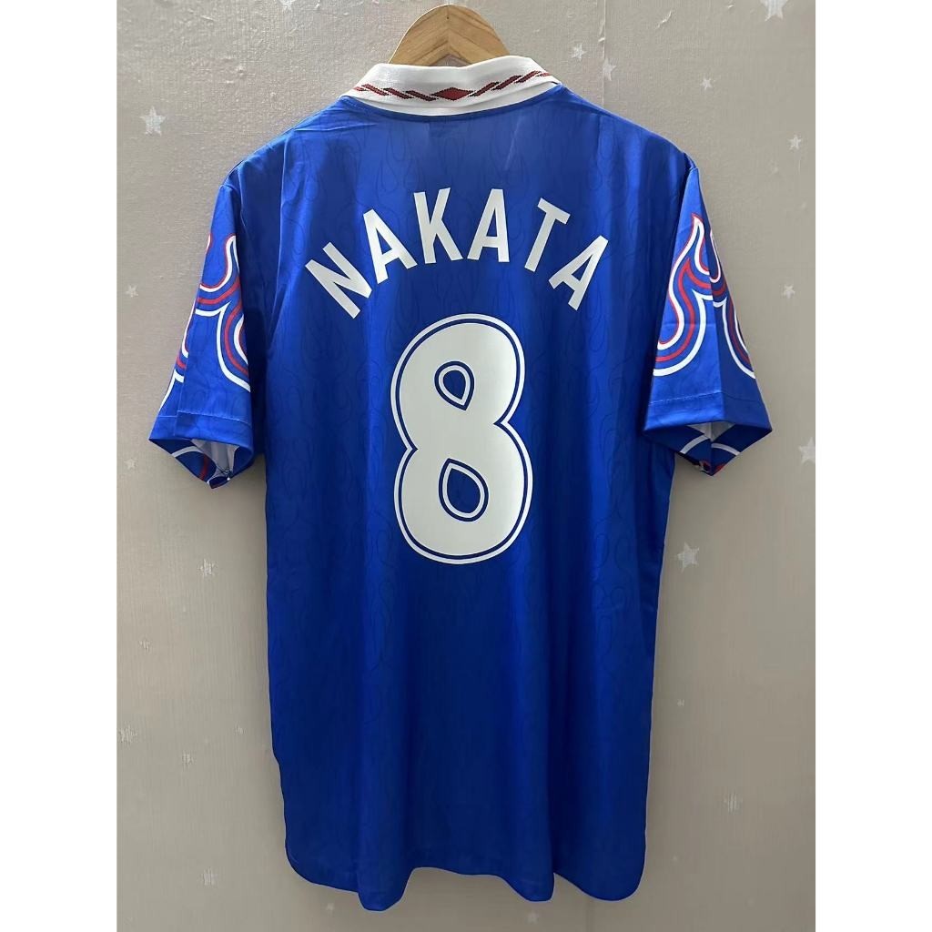 Best Seller 1996 Japan National Team Retro Football Jersey – Nakata Custom Vintage T-Shirt (คุณภาพสูง)